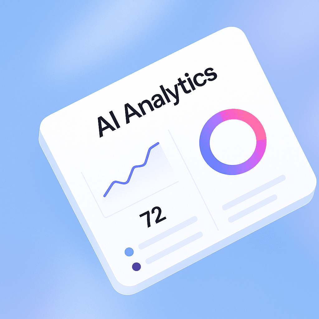 AI Analytics interface